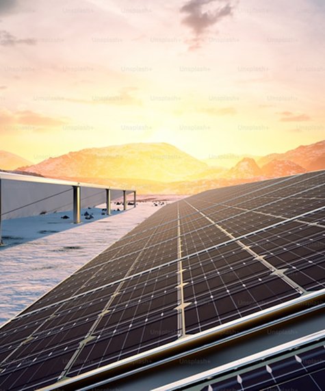 Residência gerando energia com painéis solares Cicluzsol